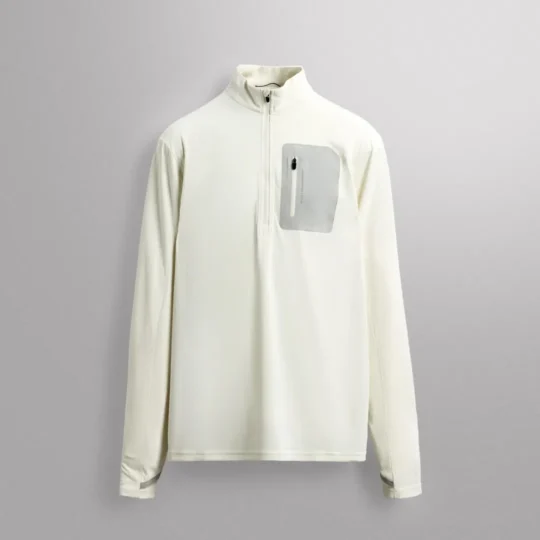 QUARTER-ZIP T-SHIRT